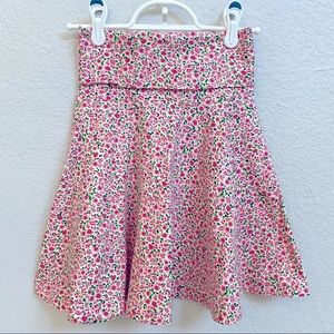 American Apparel Floral Skater Skirt